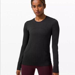 LULULEMON White Swiftly Breathe Long Sleeve Top